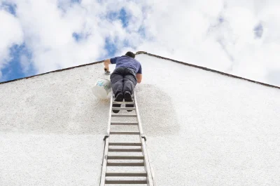 Peinture extérieure à Chénelette — façades et ravalement